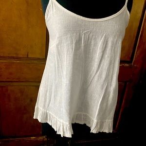 NWT made in Italy Suzy D London Linen Tank